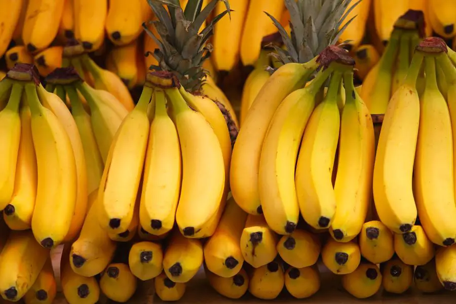 Recette de rhum arrangé banane flambée - de beaux régimes de bananes