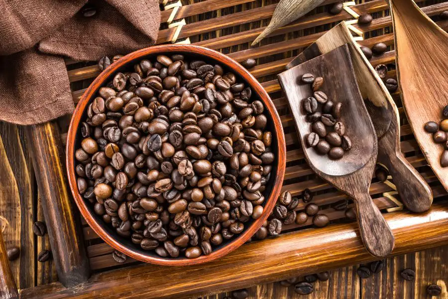 Recette rhum arrangé café - Les grains plus ou moins torréfiés